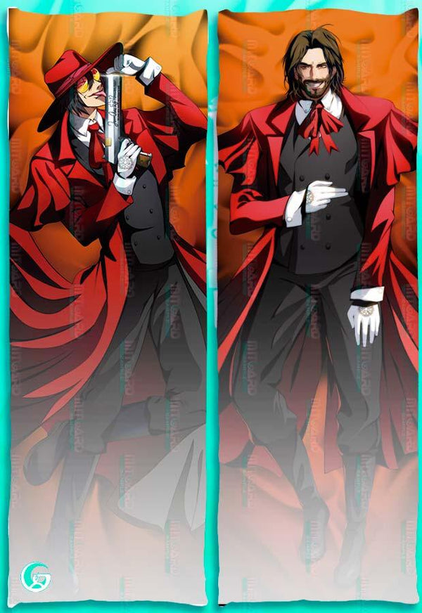 Funda de almohada corporal Dakimakura de Alucard/Keanu